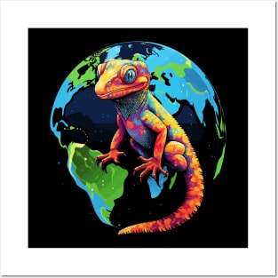 Gecko Earth Day Posters and Art